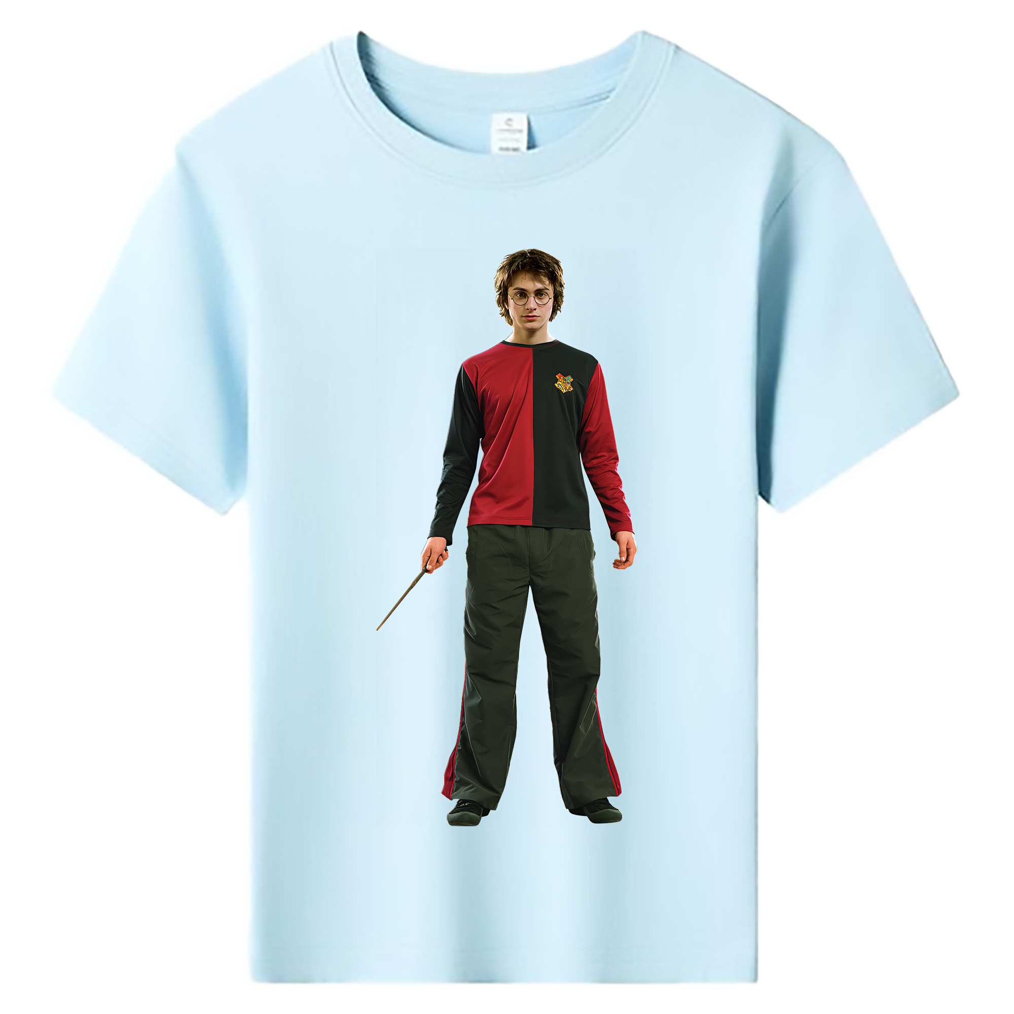 （画像用） Harry Potter ハリー・ポッターシリーズ 綿100％キッズTシャツ（フロントプリント）